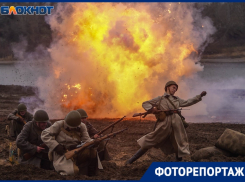 Прогремели мощные взрывы, толпы военных: фоторепортаж с места событий под Волгоградом 