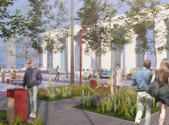 В прогулочную аллею хотят превратить площадь перед проходными бывшего Тракторного завода в Волгограде