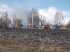 Ликвидирован крупный пожар в Котовском районе