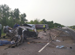 Двое погибших, двое раненых: под Волгоградом иномарку раздавила фура