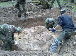 В Волгограде обнаружили массовое захоронение времен Второй мировой войны