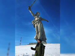 Дима Билан тайно поднялся на вершину Мамаева кургана