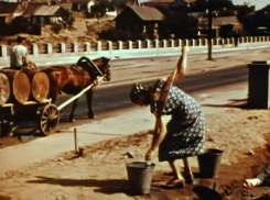 Уникальную кинохронику Сталинграда 1956 года показали в цвете