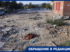 Вместо овощей и фруктов строительный мусор: волгоградец возмущен тем, что осталось от рынка на Ангарском