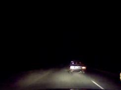 Полицейская погоня со стрельбой попала на видео под Волгоградом