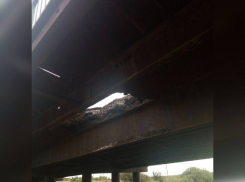 Мост обрушился на границе двух районов Волгоградской области