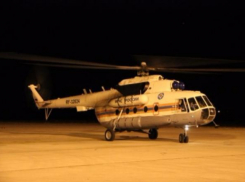 Вертолет Ми-8 присоединился к тушению пожаров в Михайловском районе