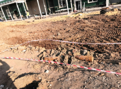 В Волгограде на стройке госпиталя нашли снаряды времен ВОВ