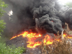 Рядом с «Химпромом» в Волгограде сожгли 2 тысячи кубометров опасного мусора
