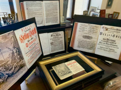 Сотни волгоградцев пришли посмотреть на новый экспонат музея в Сарепте