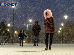 Снежный шторм в Волгоград принес черноморский циклон