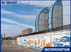 Волгоградцы не заметили подаренное городу 80-метровое панно