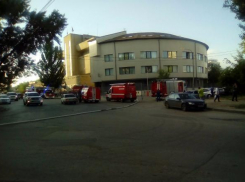 В Волгограде задымилось здание службы судебных приставов