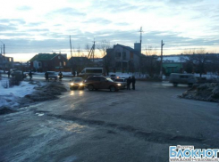 Под Волгоградом в аварию попал редкий автомобиль  Lancia Thema