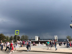  Ливень с грозой во второй половине дня 9 мая накрыл Волгоград