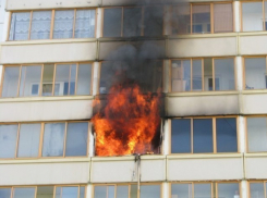В центре Волгограда горела многоэтажка