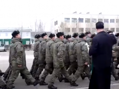 Проводы волгоградских мобилизованных в тыловые районы зоны СВО попали на видео