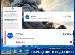 Волгоградцы не могут купить вещи на Ozon после пожара на складе