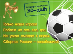 В Волгограде проходит конкурс футбольных кричалок