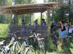 В Волго-Ахтубинской пойме под Волгоградом открылся сезон велопрогулок