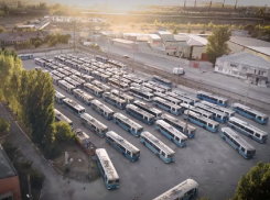 Кладбище волгоградских троллейбусов сняли с высоты птичьего полета 