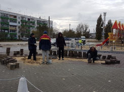 После скандала в СМИ чиновники Городища продемонстрировали высокую скорость в ремонте тротуарной плитки