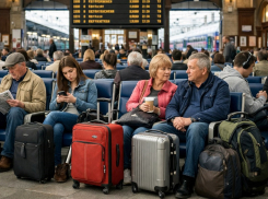 На 9 часов задержан поезд №1 Москва-Волгоград