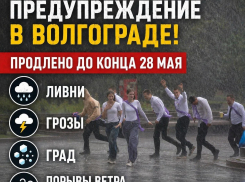 Достаем куртки в конце мая: штормовую угрозу продлили в Волгограде
