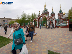 Фонтан у Казанского собора в Волгограде освободили от нижнего белья