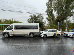 Подробности шок аварии с влетевшим такси в маршрутку в Волгограде