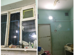 ﻿В палатах детского отделения со стен падает штукатурка, а в оконные щели дует ветер, - волгоградцы