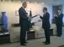 Глава Волгограда Косолапов стал почетным гражданином Хиросимы