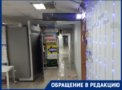 В Волгограде затопило магазины в подвале пятиэтажки: видео
