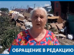 Мы живем как на пороховой бочке, - жительница поселка Вишневая балка в Волгограде 