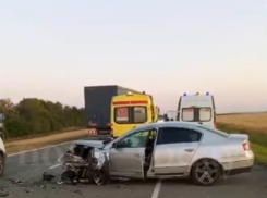 Крупная авария произошла на трассе Москва-Волгоград: видео