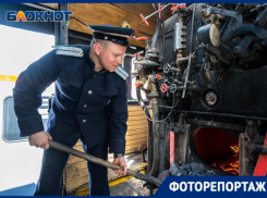 Редкий и уникальный поезд на несколько часов остановился в Волгограде 