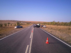 Под Волгоградом в столкновении ВАЗ-2115 и Fiat пострадали 4 человека