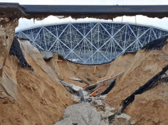 В Центральном районе восстанавливают «поплывший» склон «Волгоград Арены»