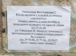 Отмена остановки «Водоотстой» привела к массовой протестной акции в Волгограде