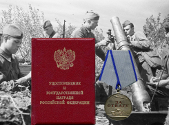 Внучке солдата Красной армии вручили в Волжском награду, о которой так и не узнал ее дед