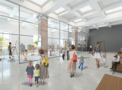 Волгоградцам показали первые эскизы обновленного ЦУМа