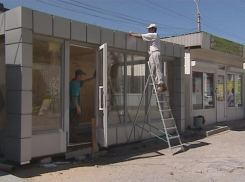 На севере Волгограда установят 95 новых ларьков