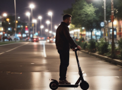 Волгоградские полицейские начали ловить самокатчиков для проверки на трезвость 