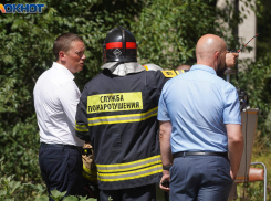 До 5 гектар выросли масштабы крупного ландшафтного пожара под Волгоградом