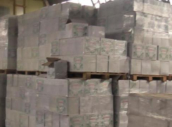 Под Волгоградом 45 тысяч  бутылок контрафактного алкоголя уничтожат на полигоне