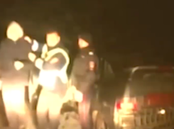 Погоня полиции за волгоградским школьником попала на видео