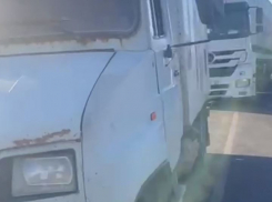 На въезде в Волгоград остановили грузовик с веществом для взрывчатки