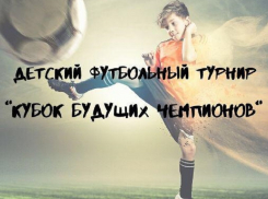 В Волгограде состоится футбольный турнир «Кубок будущих чемпионов»