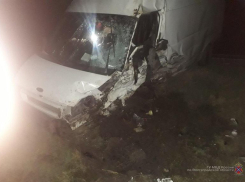 Четыре человека чудом выжили в ДТП с микроавтобусом на трассе в Волгоградской области