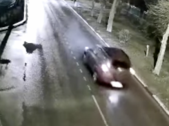 Задержан водитель, сбивший насмерть инвалида в Волжском: видео